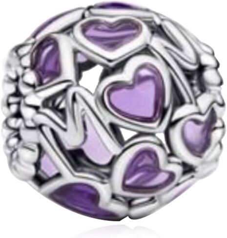 S925 Charms for Bracelets and Necklaces, Gifts for Mothers Nurses Day Graduation, for Girlfriend Family Friend, Bead Pendant, for Pandora, Silver 14K Gold Plated Enamel CZ, DIY Jewelry Making in Kuwait