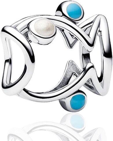 S925 Bead Dangle Charms for Bracelets Necklaces, Compatible with Pandora, Jewelry Making in Saudi Arabia