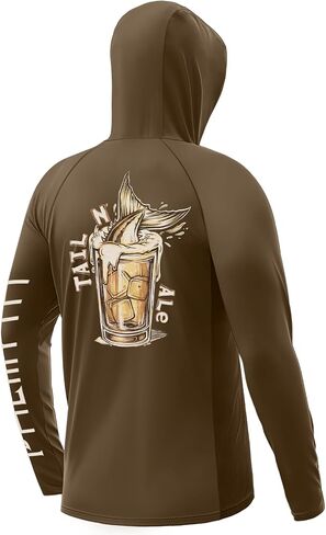 Palmyth Fishing Shirts for Men Long Sleeve Sun Protection Fishing Hoodie UPF 50+ Shirt Neck Gaiter in Saudi Arabia