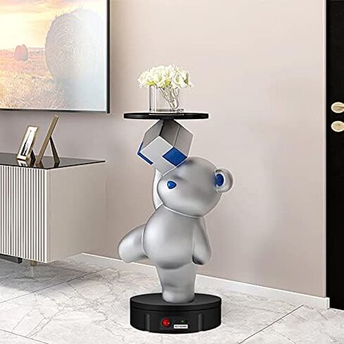 JAYEGT Motorized Rotating Display Stand, 350Lbs Load，360 Degree Electric Rotating Turntable for Photography Products Display，Live Show,Remote Control +5 Colors Backgrounds (Black/11.8inch /Wired) in Saudi Arabia