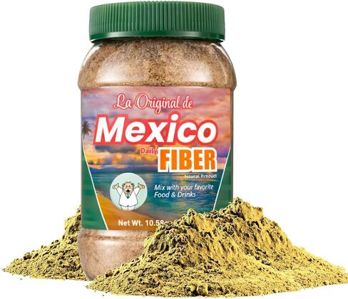 La Original de Mexico Daily Fiber Powder 300g (10.58 oz) – Natural Plant-Based – Easy Mix Fiber for Drinks, Smoothies & Food – Non-GMO & Additive Free in Kuwait