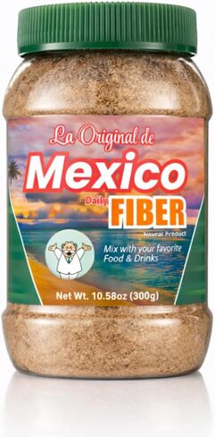 La Original de Mexico Daily Fiber Powder 300g (10.58 oz) – Natural Plant-Based – Easy Mix Fiber for Drinks, Smoothies & Food – Non-GMO & Additive Free in Kuwait