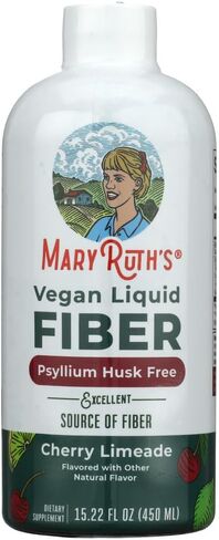 MARYRUTH'S Liquid Fiber for Ages 1+ | Up to 7g FiberSMART Tapioca Fiber Excellent Source | Baobab Fruit | Psyllium Husk Free | Vegan | Gluten Free | No Added Sugar | 15.22 oz in Saudi Arabia