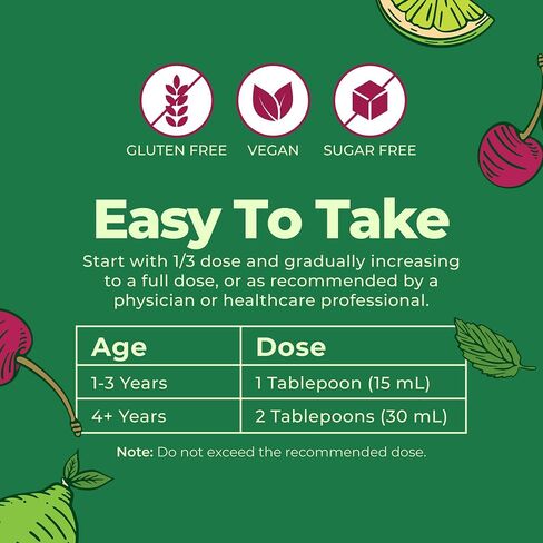 MARYRUTH'S Liquid Fiber for Ages 1+ | Up to 7g FiberSMART Tapioca Fiber Excellent Source | Baobab Fruit | Psyllium Husk Free | Vegan | Gluten Free | No Added Sugar | 15.22 oz in Saudi Arabia