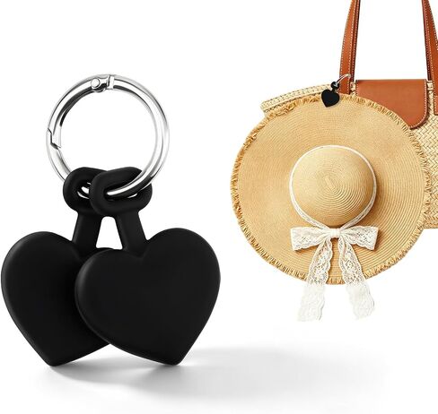 Magnetic Hat Clip for Travel on Bag, Soft Silicone Hat Holder, Strong Magnet Design for Caps and Beach Hats, Portable Vacation Outdoor Travel Beach Essentials, Black in Saudi Arabia