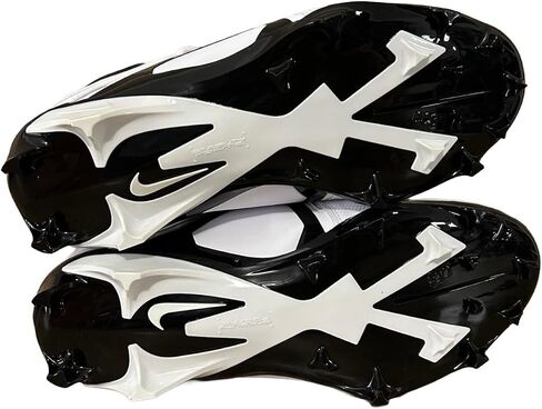 حذاء كرة القدم Nike Alpha Menace Pro 3 Mid للرجال باللون الأبيض والأسود CT6649-100 مقاس 14.5 متوسط ​​أمريكي in Kuwait