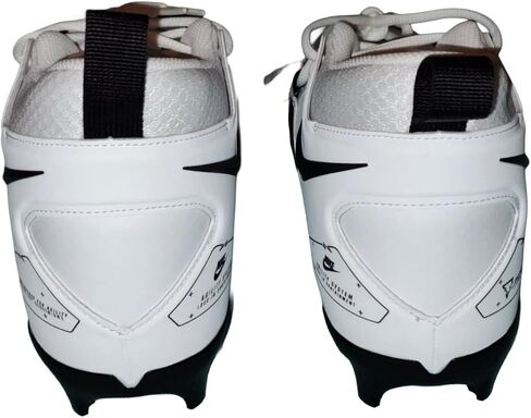 حذاء كرة القدم Nike Alpha Menace Pro 3 Mid للرجال باللون الأبيض والأسود CT6649-100 مقاس 14.5 متوسط ​​أمريكي in Kuwait