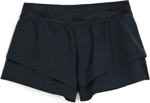 Under Armour Girls' 2-fer Flare Shorts (Little Kid) in Kuwait