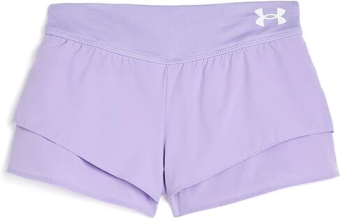 Under Armour Girls' 2-fer Flare Shorts (Little Kid) in Kuwait