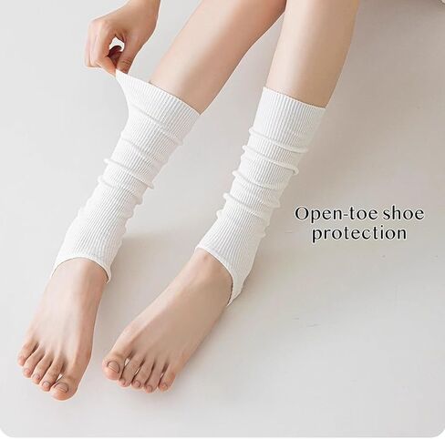 Y2K Breathable Ribbed Toe Separator Socks for Women - Two Way Wear Also StirrUp Ideal for Summer and Open-Toe Shoes in Saudi Arabia