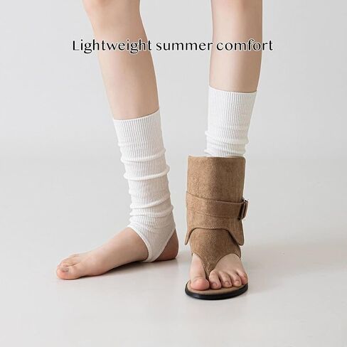 Y2K Breathable Ribbed Toe Separator Socks for Women - Two Way Wear Also StirrUp Ideal for Summer and Open-Toe Shoes in Saudi Arabia