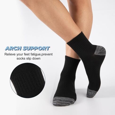 eallco 9 Pairs Mens Ankle Socks Quarter Thin Half Mini Crew Casual Socks for Men in Saudi Arabia
