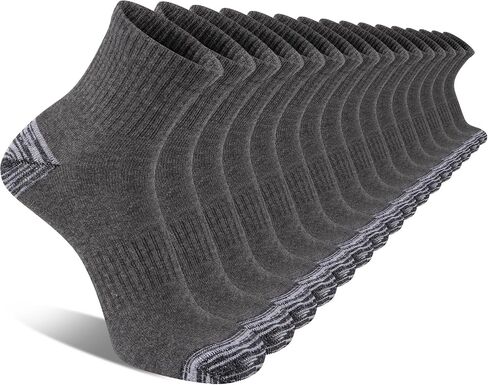 eallco 9 Pairs Mens Ankle Socks Quarter Thin Half Mini Crew Casual Socks for Men in Saudi Arabia