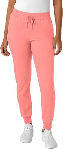 بنطال Wink Boundless للنساء من Jogger Scrub، Paradise Pink، L PET in Kuwait