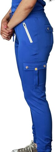 The Kiki - Women’s Scrub Pants – Cargo Jogger, Modern Fit in Kuwait