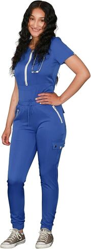 The Kiki - Women’s Scrub Pants – Cargo Jogger, Modern Fit in Kuwait