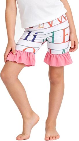 Toddler Girls Shorts Back to School Dance Under Dress Girls Pants 2-8Y in Saudi Arabia