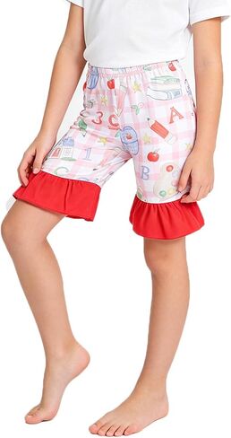 Toddler Girls Shorts Back to School Dance Under Dress Girls Pants 2-8Y in Saudi Arabia