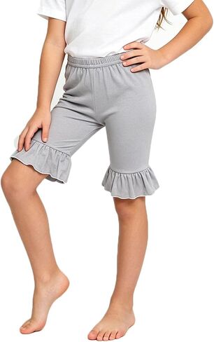 Toddler Girls Shorts Back to School Dance Under Dress Girls Pants 2-8Y in Saudi Arabia