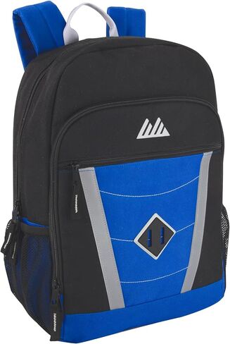 Summit Ridge 24 Pack Bulk Reflective Backpacks with Pockets, 17" Backpacks for Homeless Adults, Nonprofit (Male Colors Pack) in Saudi Arabia