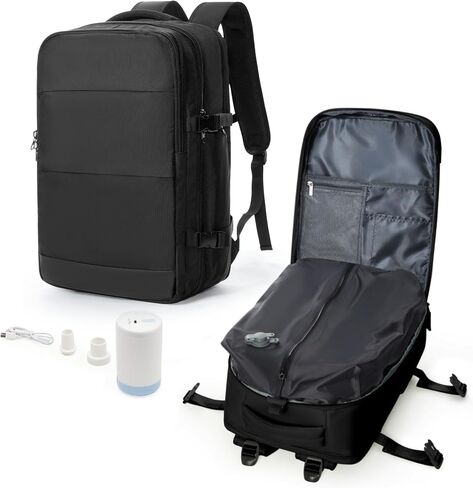 Vacuum Backpack Travel with Air Pump, Vacuum Seal Travel Backpack with Vacuum Compression System, Mochila de viaje compresion al vacio in Saudi Arabia