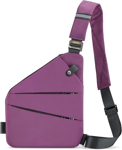 WANDER PLUS® Anti Theft Crossbody Bag, Shoulder Bag Anti-theft Design for Travel, Sport, Work in Kuwait