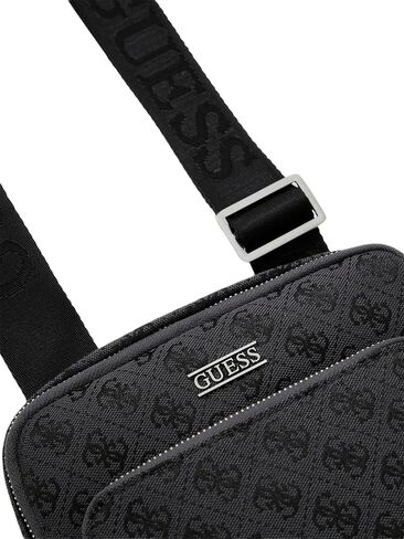 GUESS Boston Quattro G Flat Crossbody in Kuwait