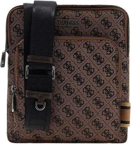 GUESS Boston Quattro G Flat Crossbody in Kuwait