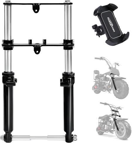 Oryxearth Mini Bike Front Forks Suspension, Universal Minibike Shock Absorber, Compatible with Coleman B100, Monster (Mega) Moto MM-B80 MM-B105, FRP GMB100, XtremepowerUS 99cc, Motovox 80cc 105cc in Saudi Arabia