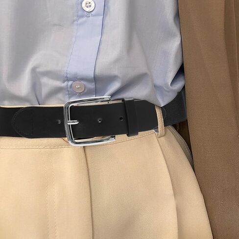 Baseball Belt for Men and Youth Black Elastic Pu Softball Belt with Adjustable Stretch Waist for Outdoor Team Activities in Kuwait