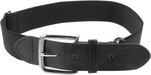 Cabilock Baseball Belt Elastic Faux Leather Sports Belt for Men and Youth Softball Adjustable Waist Outdoor Athletic Girdle in Saudi Arabia