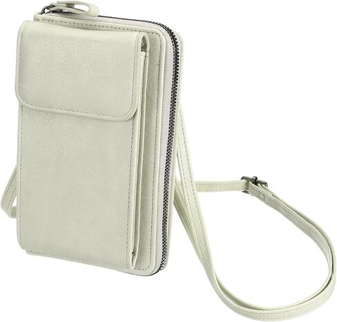 PATIKIL Small Crossbody Bag, PU Crossbody Shoulder Purse for Bank Card Cell Phone Purse Wallet Women's Handbags, Green in Kuwait