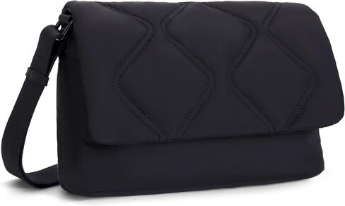 Lightweight Crossbody Bags for Women Daily/Travel, Quilted Puffy Purse with Adjustable Strap, Shoulder Handbags in Saudi Arabia