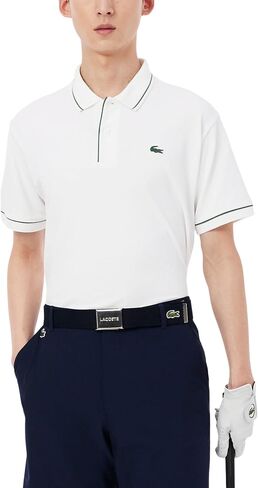 Lacoste Men's Heat-Regulating Mini Piqué Golf Polo Shirt in Kuwait