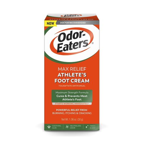 Odor-Eaters Max Relief Athlete's Foot Cream 30g (Pack of 1) in Saudi Arabia
