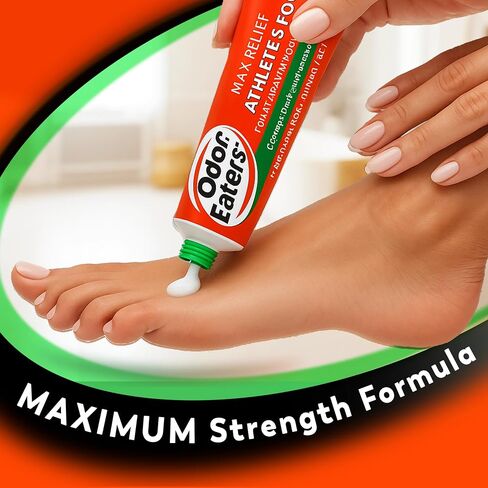 Odor-Eaters Max Relief Athlete's Foot Cream 30g (Pack of 1) in Saudi Arabia