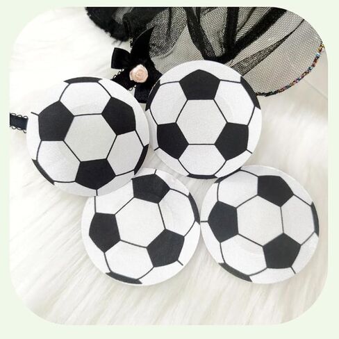Lunedear World Soccer Cup Football Shaped Nipple Covers Women Sexy Breast Petals Thin Nipple Pasties Stickers in Saudi Arabia