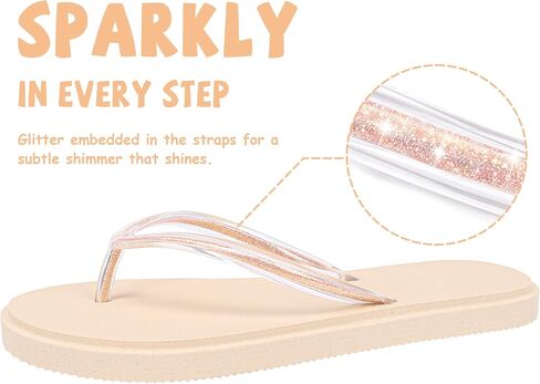 INMINPIN Kids Girls Cute Jelly Sandals Yoga Foam Flip Flops Non Slip Water Pool Thong Flat Sandals Summer Little/Big Kid Beach Essentials 2026 in Saudi Arabia