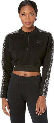 PUMA Wild Pack T7 TR Cropped Crewneck in Kuwait