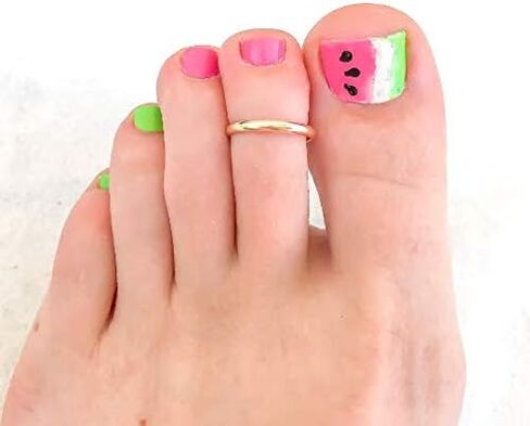 Gold Toe Ring, 14K Gold Filled, 12ga, Adjustable, Waterproof, Toe Rings for Women, Gold Toe Rings for Women, Gold Toe Ring Size 4, Gold Toe Ring Adjustable, Toe Rings Gold, Toe Ring for Men, Toe Rings in Saudi Arabia