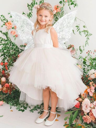 Fairy Wings Costume for Women, Sparkling Butterfly Fairy Wings for Party，Princess Costume for Dress Up Cosplay in Kuwait