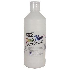Sax True Flow Heavy Body Acrylic Paint, 1 Pint, Titanium White - 1572472, 16 Fl Oz (Pack of 1)