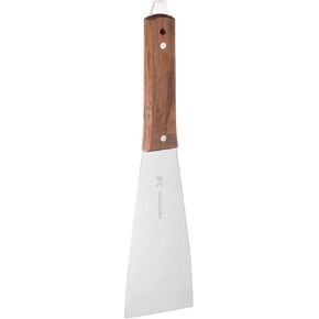 HARFINGTON Painting Knives 45mm Width Shovel Mixing Palette Scraper with Wood Handle for Oil Paint Craft Spreading(1#)