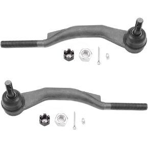 ASTARPRO 2pcs 16mm Front Outer Tie Rod End Replacement for Chevrolet Buick GMC Isuzu Oldsmobile Saab