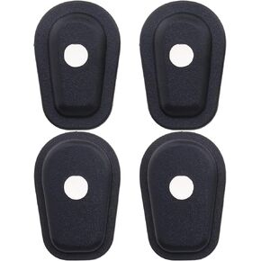 Micro Traders 4pcs Front Rear Motorcycle Turn Signal Indicator Adapter Spacers Black Compatible with Kawasaki ZX6R ZX7R ZX9R ZX12R