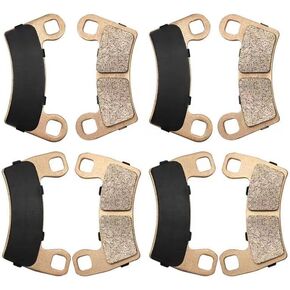 Sintered Brake Pads Front And Rear Compatible With Polaris RZR 900 S-900 2015-2022 S-1000 2-Seater 2016-2022