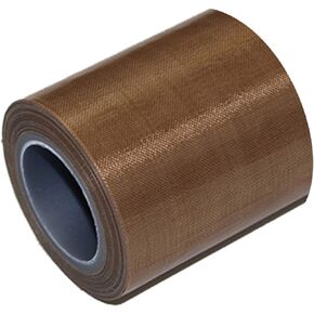 PTFE Tape Coated Fiberglass Fabric, High Temperature Adhesive Teflon Tape Perfect for Vacuum, Hand and Impulse Sealers FoodSaver 1 inch x 11 Yard