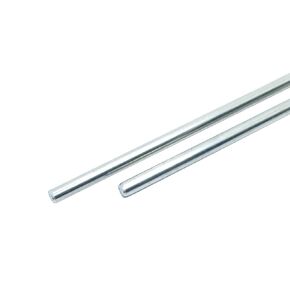 304 Stainless Steel Rods 2.5mm x 60mm Solid Round Rods for DIY Crafts - 10pcs