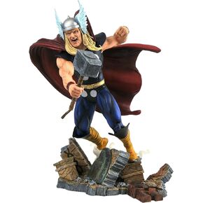 Diamond Select Toys Marvel Gallery Thor PVC Statue, Multicolor, 9 inches