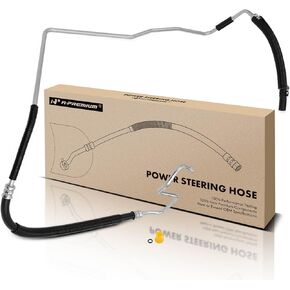 A-Premium Power Steering Return Hose Line Assembly Compatible with Ford Focus 2007-2008 2.0L 2.3L Gear To Cooler